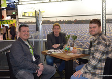 Gerben van den Bosch (Royal Brinkman), Wil Bakker (TST) and Tiemo Bodemann (Royal Brinkman).